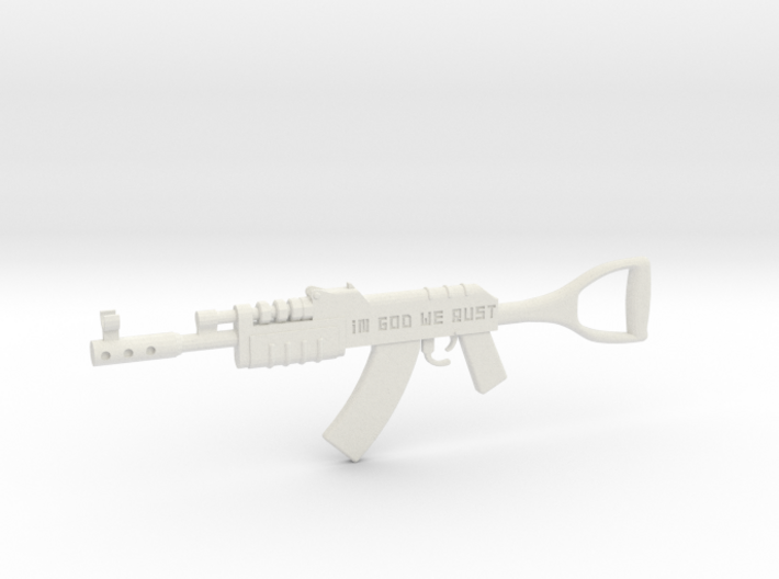 Rust's Assault Rifle Figurine 3d printed