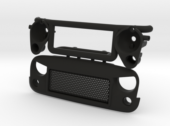 AW20006 Wraith 1.9 Spartan Grill & Mount 3d printed 