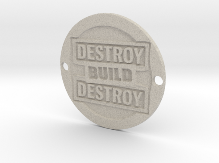 Destroy Build Destroy Sideplate 3d printed