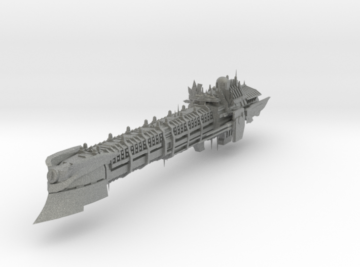 Imperial Legion Long Cruiser - Armament Concept 4 3d printed