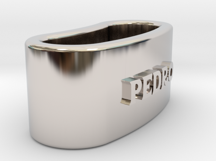 PEDRO 3D Napkin Ring with lauburu 3d printed