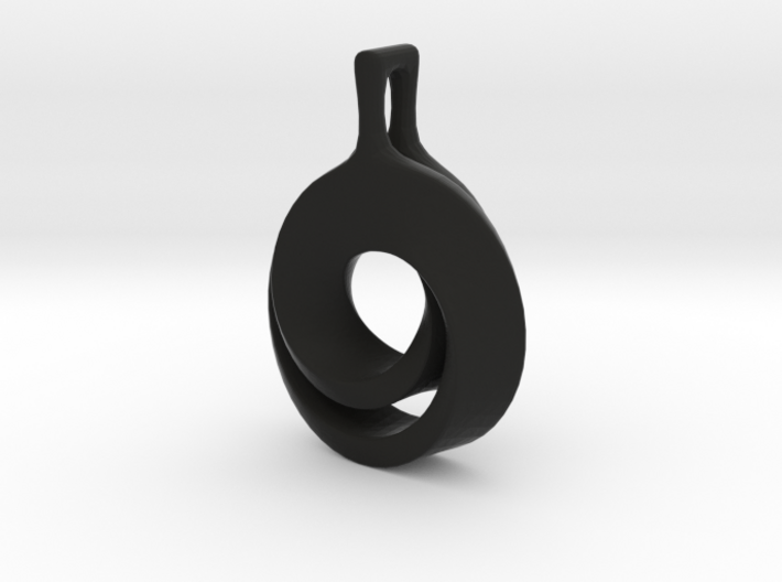 Möbius pendant 3d printed