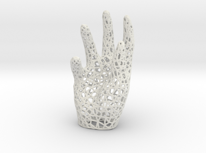 Hand_thick2mm 3d printed