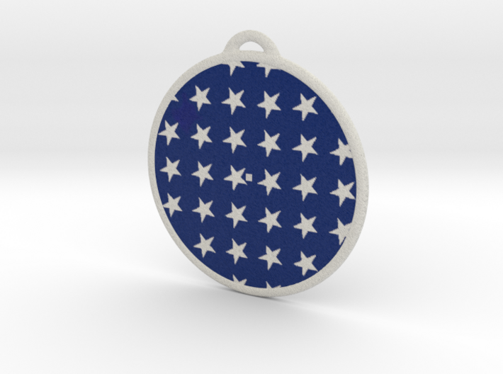 Flag Ornament 3d printed