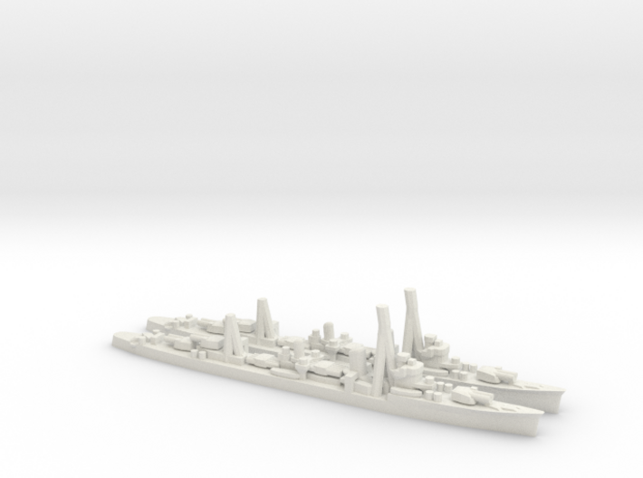 Japanese Kagero-Class Destroyer (x2) 3d printed