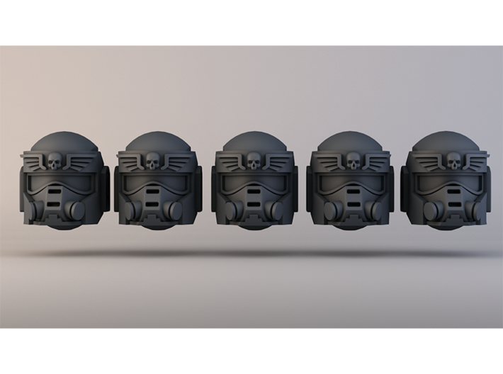 Imperial Guard Comfortable helmet 3d printed 