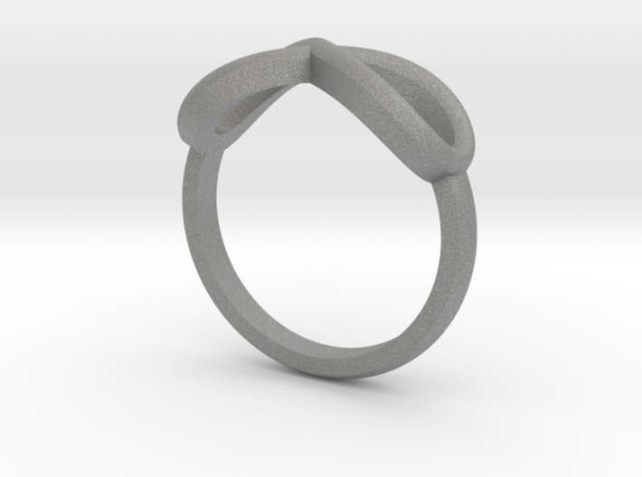 Simple infinity ring 3d printed