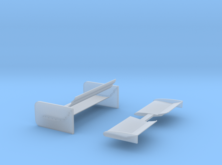 Lola Road Course Wing set 1/25 scale 3d printed 