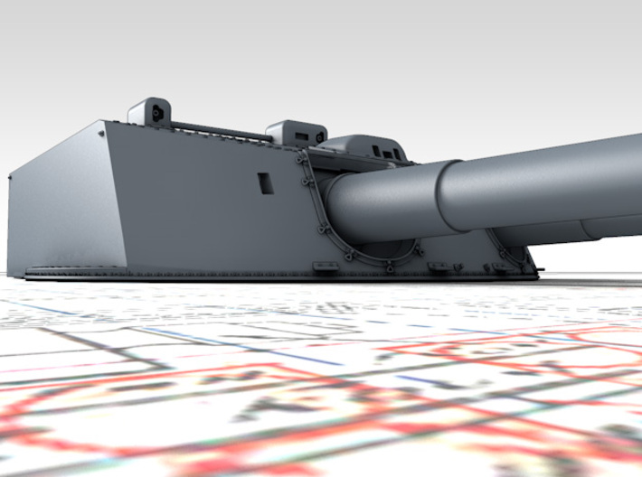 1/600 Helgoland Class 30.5cm (12") SK L/50 Guns x6 3d printed 3d render showing product detail