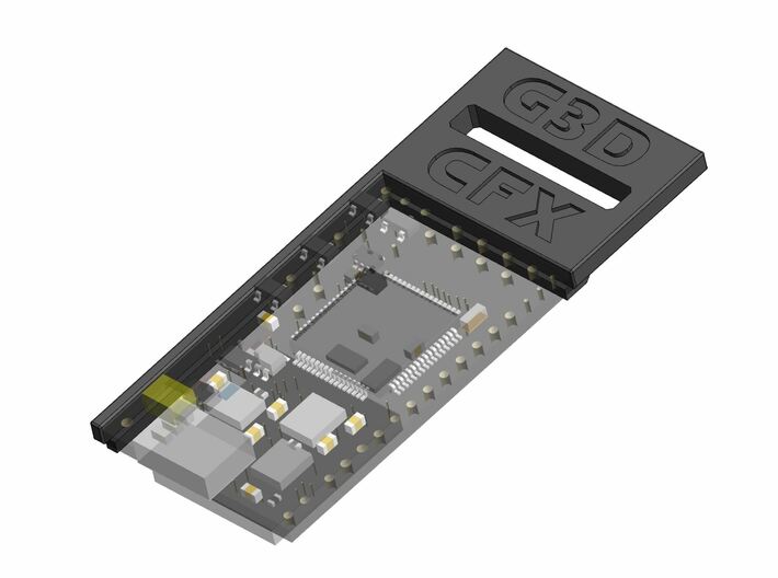 Adapter CF9 to CFX 3d printed