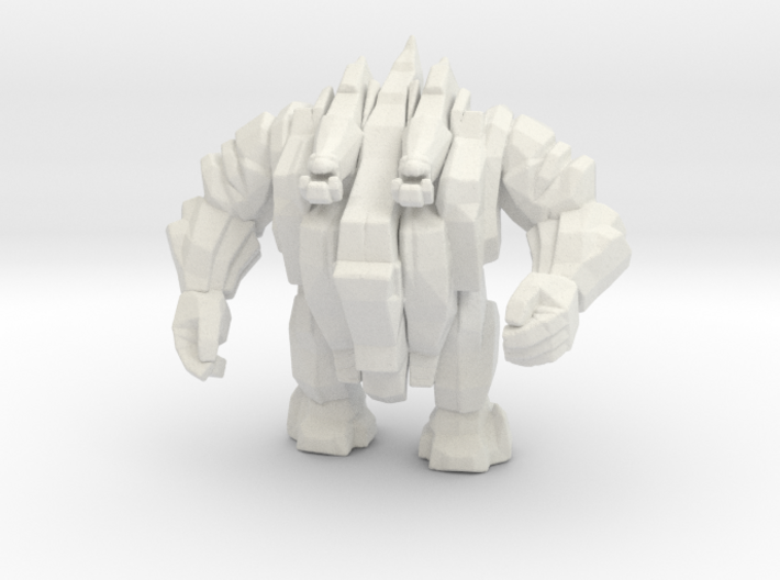 Earth Elemental 55mm DnD miniature for games rpg 3d printed