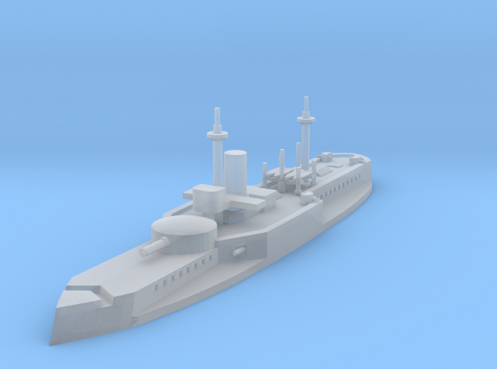1/1250 HDMS Helgoland Ironclad 3d printed
