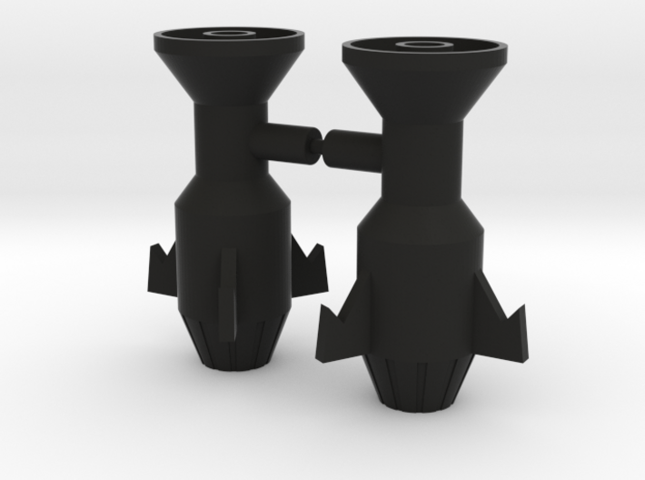 Baron Karza Missile Holders 3d printed