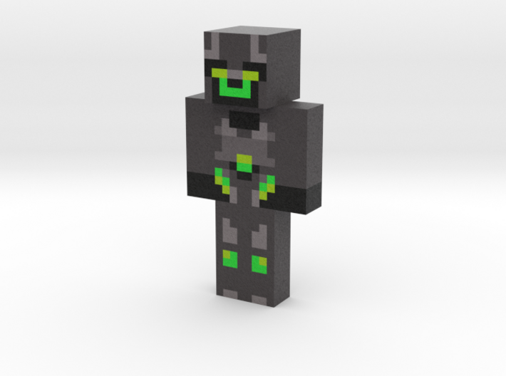 Skull_arena_Player_By_Wilhent | Minecraft toy 3d printed
