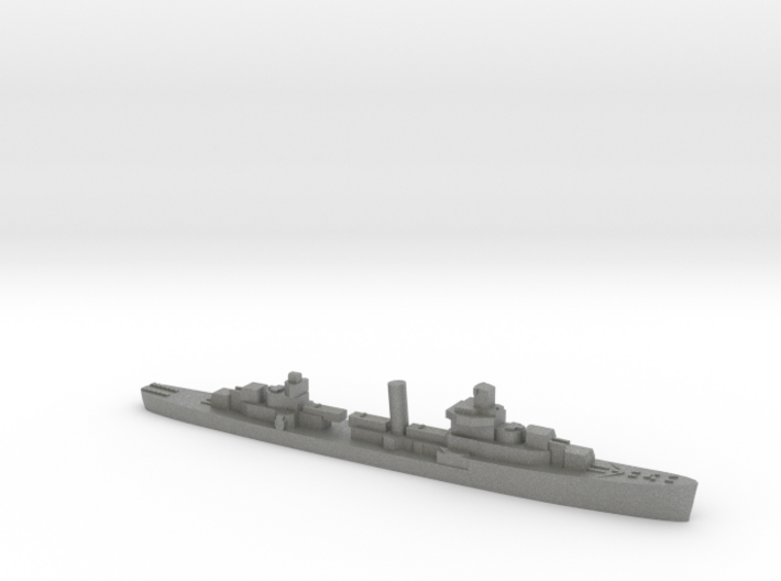 USS Somers destroyer 1940 1:1800 WW2 3d printed