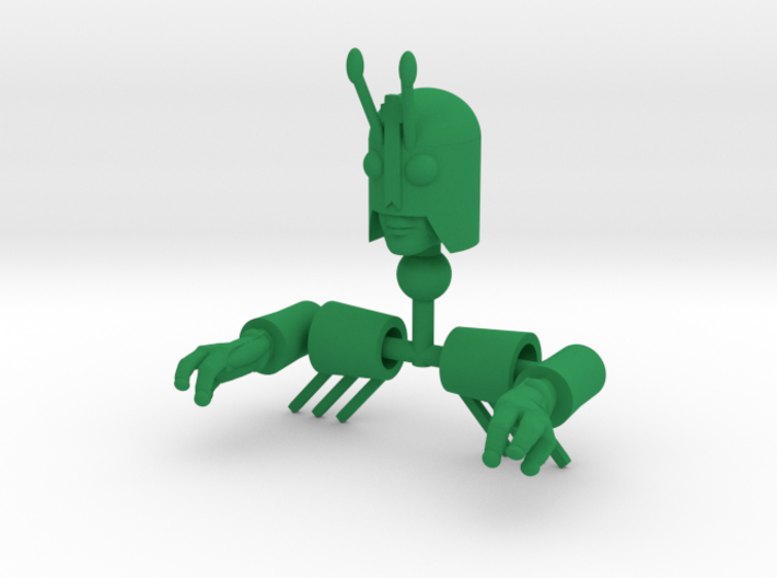Galactic Grasshopper Bug Kit 3d printed 