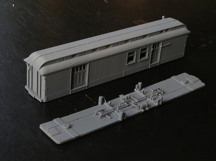 D&amp;RGW modern RPO FLOOR ONLY 3d printed Show primed only. Body is available separately.