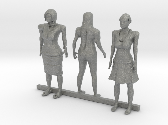 HO Scale Standing Women 4 3d printed This is a render not a picture