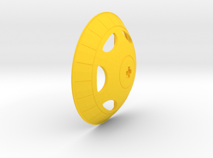 Gyrotron Wheel 3d printed