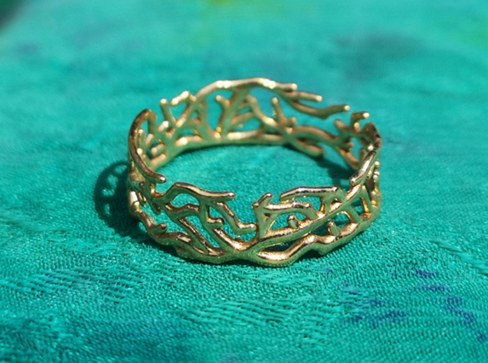 Ring - Rooted Collection 3d printed 