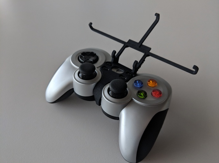 Controller mount for F710 & Realme 3i - Front 3d printed Front rider - barebones