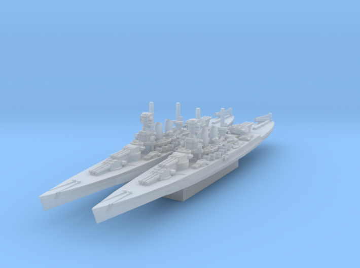 Littorio class battleship 3d printed