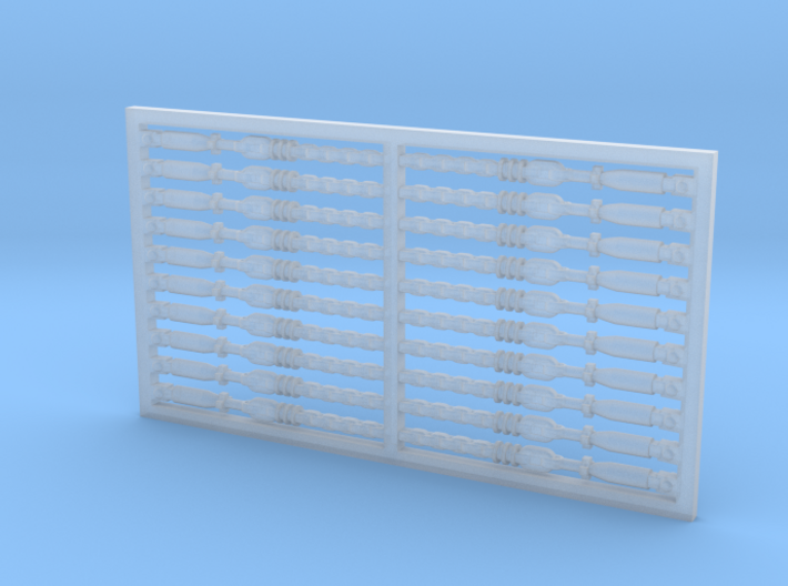 Chain Binder 20 Pack 1-64 Scale 3d printed