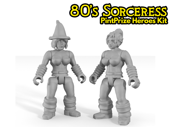 80s Sorceress PPH Kit 3d printed