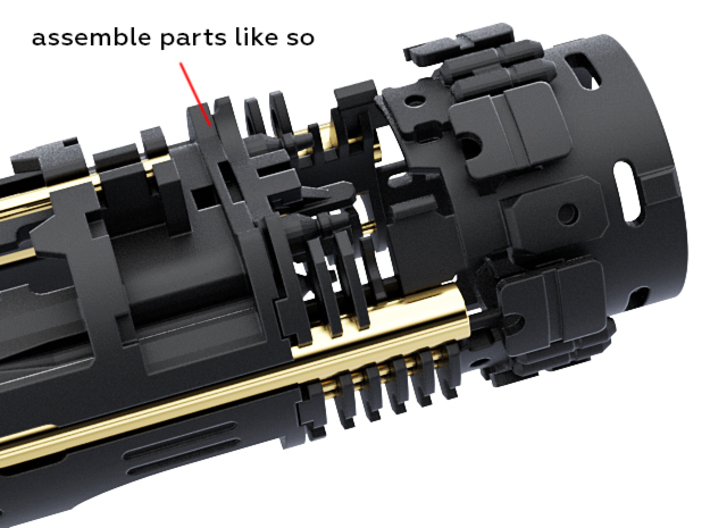 SID Chassis ECO V2 PIXEL 3d printed and assemble them back together like shown