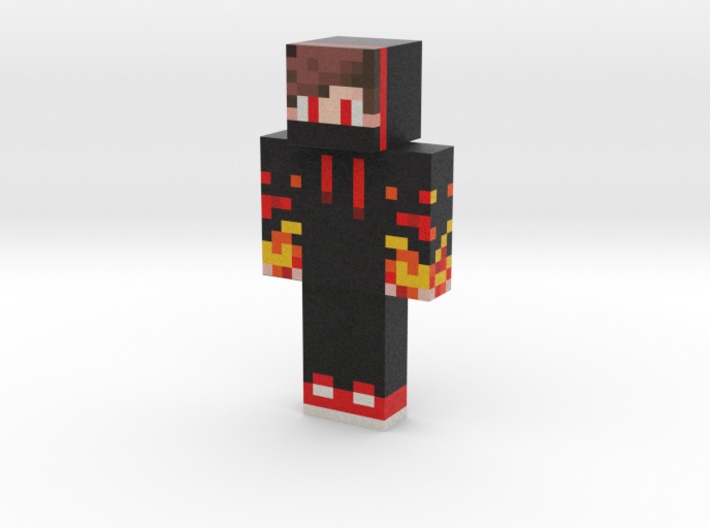 cool_fire_boy | Minecraft toy 3d printed