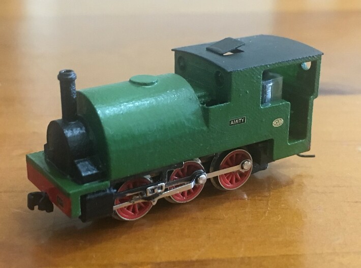 N6.5 (Nn3) 0-6-0ST 3d printed Finished model - chassis, paint, transfers etc not included. See Render image for what you're buying