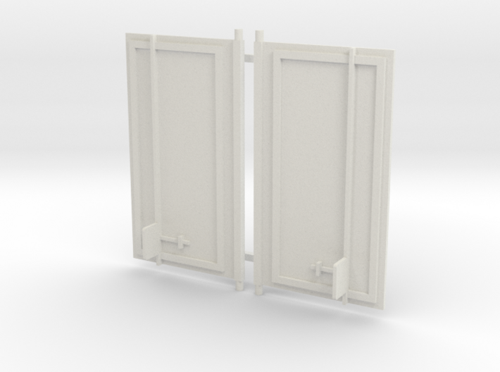 Replacement Semi Trailer Doors for Stompers 3d printed