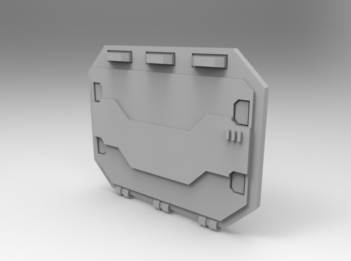 Repulsor Rear and Side Hatch extra armour SET 2 3d printed 