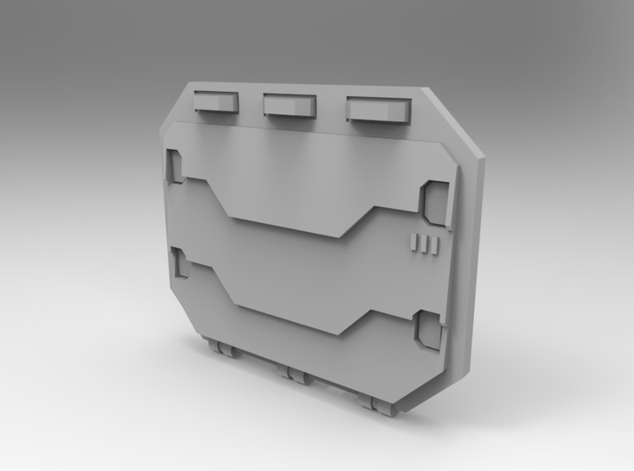 Repulsor Rear and Side Hatch extra armour SET 3 3d printed 