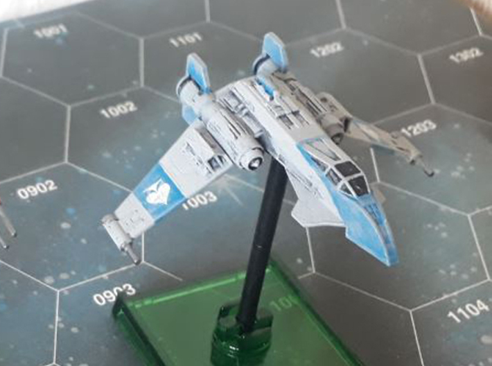 Star Guard Republic Strike Fighter (1/270) 3d printed
