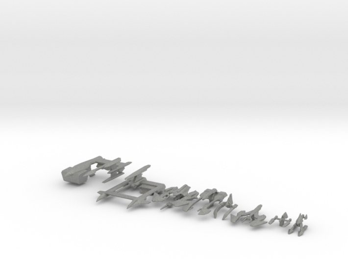Lyran Ships 1/7000 Attack Wing 3d printed