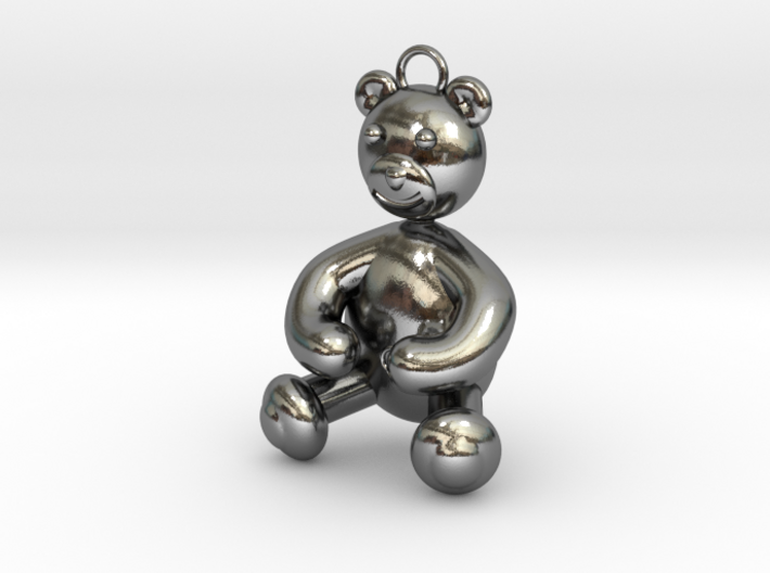 Bear Pendant by JiangYuan  3d printed 
