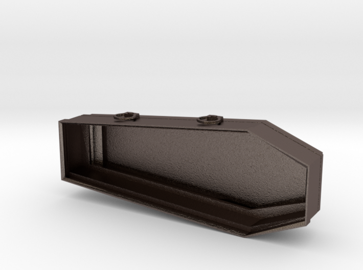 Wood Coffin 28mm 25mm - Vampire 3d printed