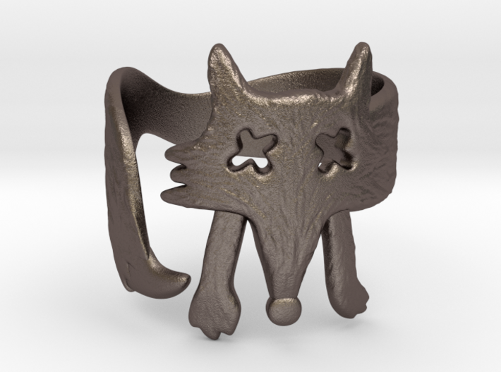 Foxy Ring 3d printed