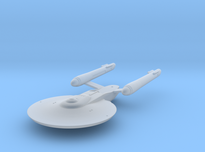 USS Sentinel, 1:3788 Scale 3d printed