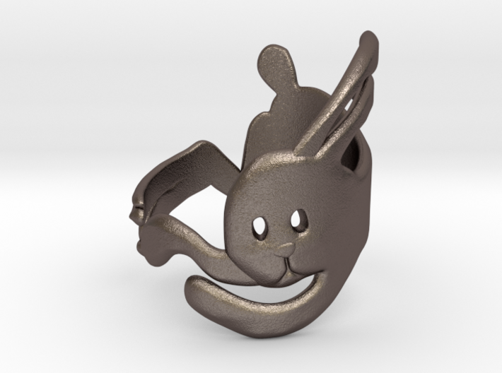 Run Rabbit Ring 3d printed