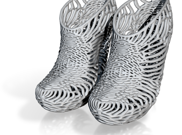 Mycelium Heel Shoes Women's US Size 6.5 3d printed