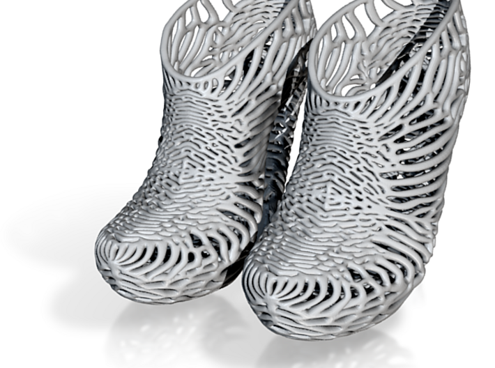 Mycelium Heel Shoes Women's US Size 12.5 3d printed