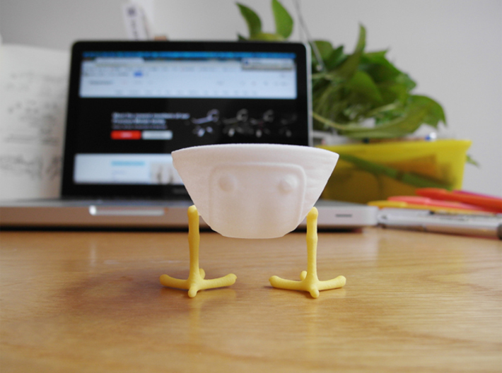 Little Feet - Eggcup (Body) 3d printed 
