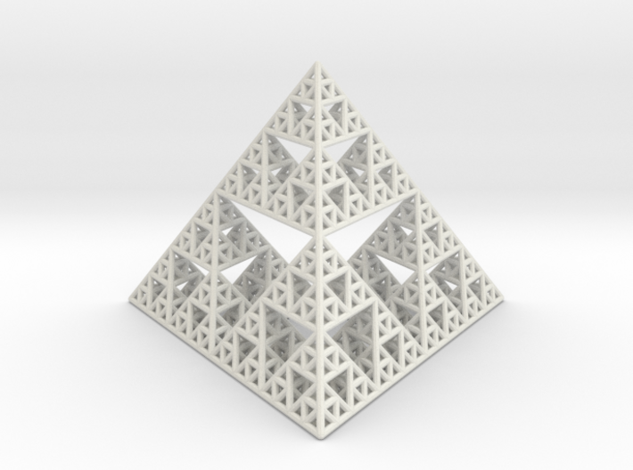Sierpinski Pyramid 3d printed 