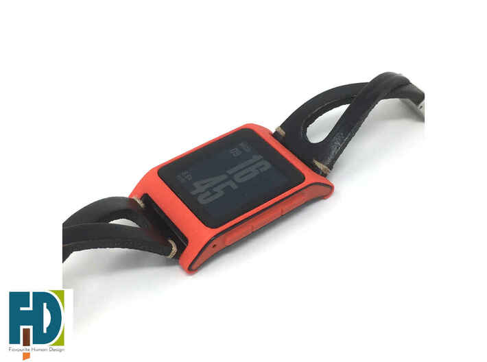 Pebble 2 smartwatch bumper 3d printed