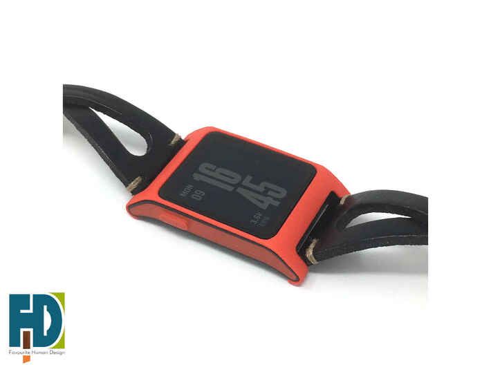 Pebble 2 smartwatch bumper 3d printed 