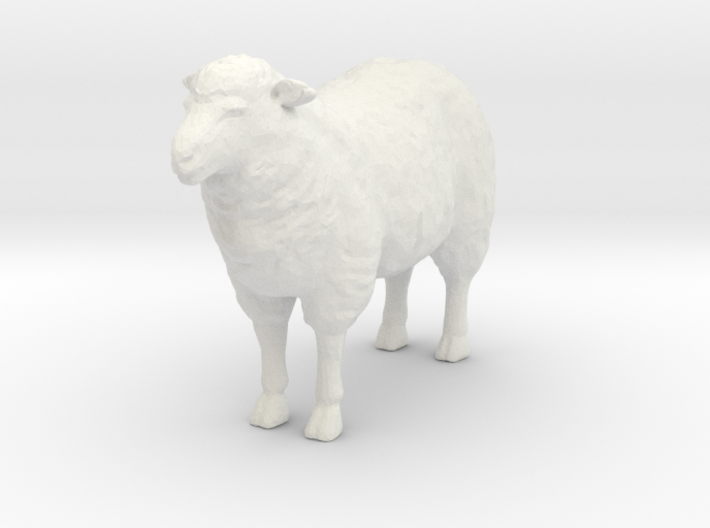 1-20th Scale Sheep 3d printed This is a render not a picture