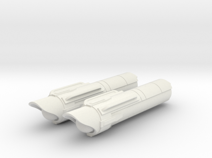 1/1000 USS Ares NCC-1650 Nacelles 3d printed
