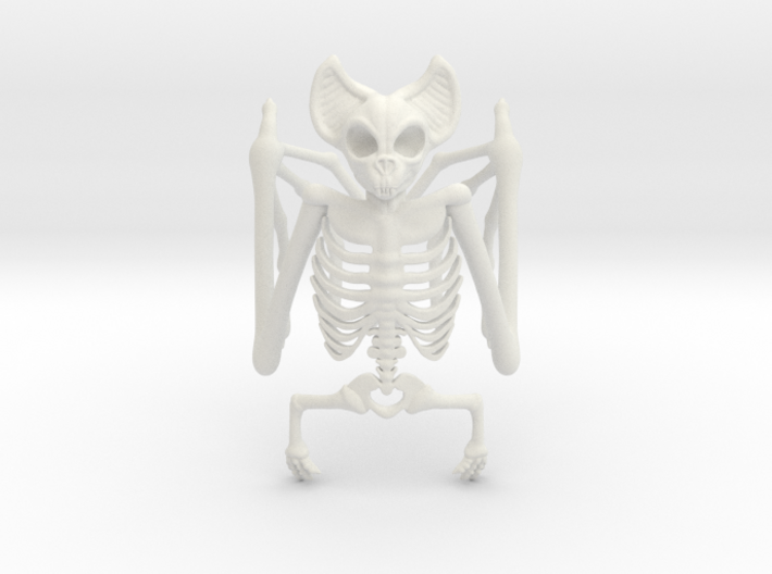 Bat Skeleton Napkin Ring 3d printed